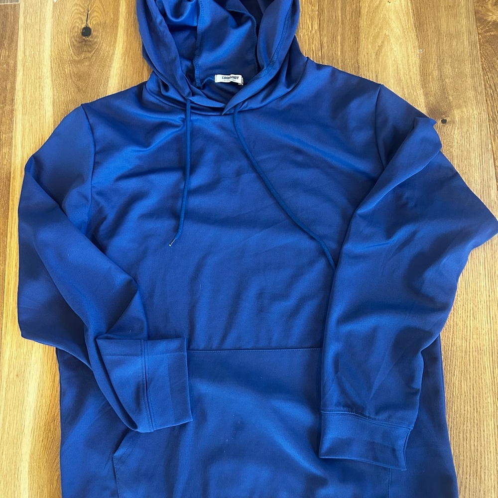 Blue Men's Hoodie